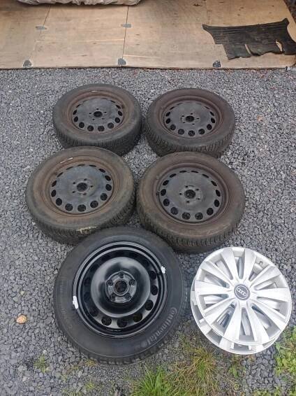 Audi A3 8P kola R16 plech - Frýdlant - Bazar
