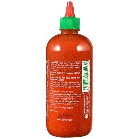 Pálivá chilli omáčka (sriracha)