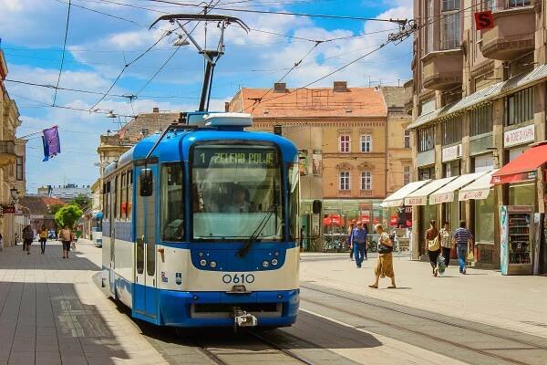 Trams in Osijek
