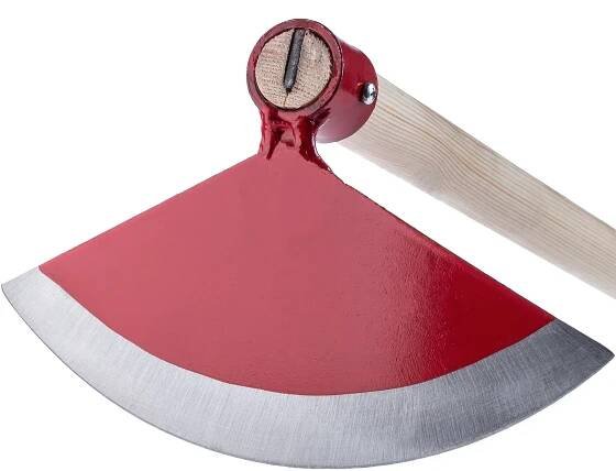 ZAHRADNÍ MOTYKA KOVANÁ 23 cm NA KOPÁNÍ PLEVELE MOTYČKA DŘEVĚNÁ NÁSADA Druh motyka