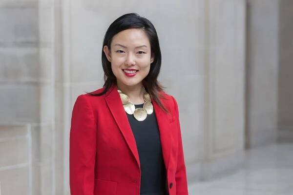 Jane Kim – Headshot Red Blazer
