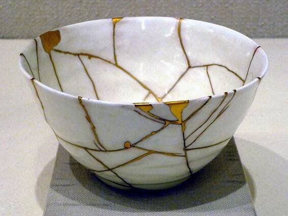 Kintsugi: the art of precious scars