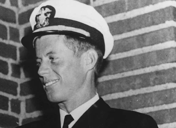 Photograph of Lieutenant John F. Kennedy