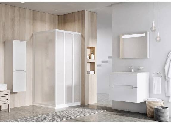 Ravak Pevná zástena Supernova APSS White Pearl 90 cm
