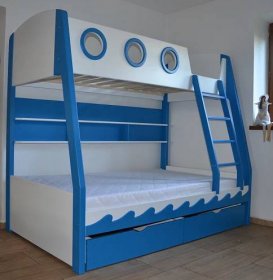 Patrová postel PARNÍK 120x200 cm