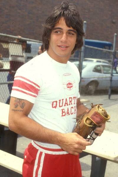 Tony Danza at a celebrity baseball game
