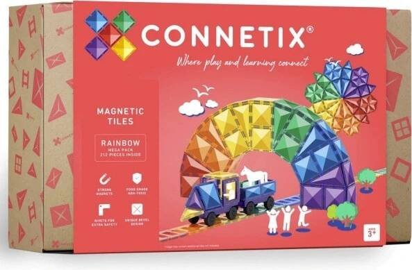 Connetix Rainbow Mega Pack 212 ks