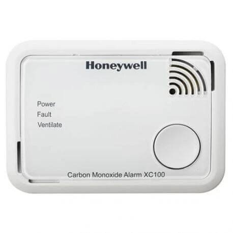 HONEYWELL XC100-CS Autonomní bateriový detektor CO se signalizací,bez relé,život.až 10 let
