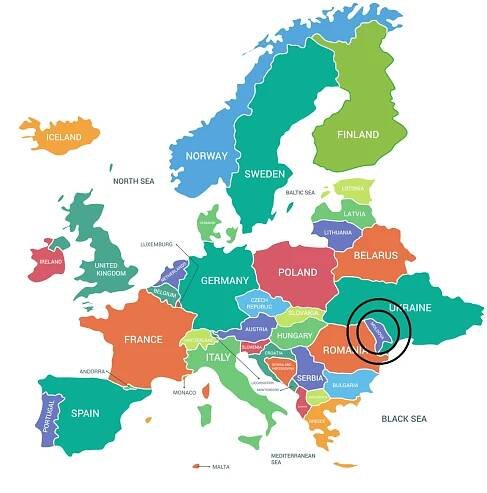 Moldavsko je východoevropský stát, který leží mezi Rumunskem a Ukrajinou.