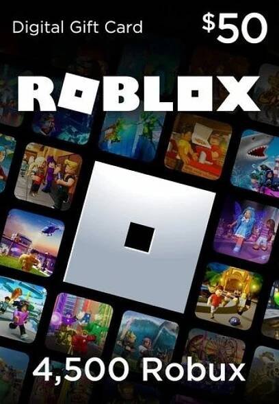 Roblox herní měna 4 500 Robux