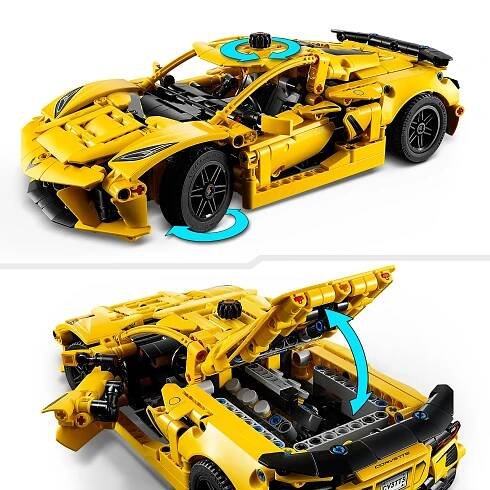 LEGO Technic 42205 Chevrolet Corvette Stingray Věk dítěte 9+ let