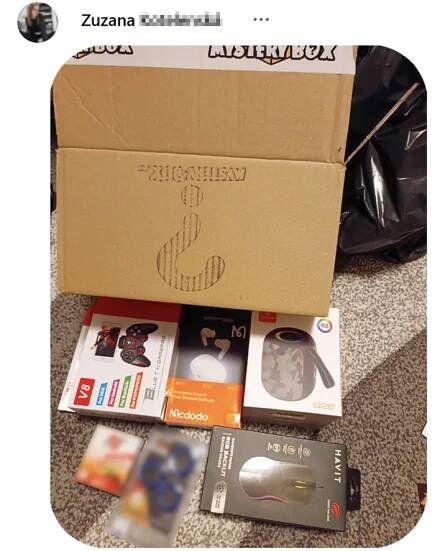 Mystery Box s TAJEMNÝM obsahem | Mystery-Box.cz