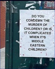 Je pro vás složité odsoudit vraždění dětí, když jsou to děti z Blízkého východu?