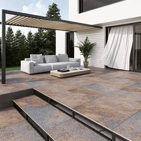 Venkovní dlažba z kamene a keramiky | Showroom v Beskydech