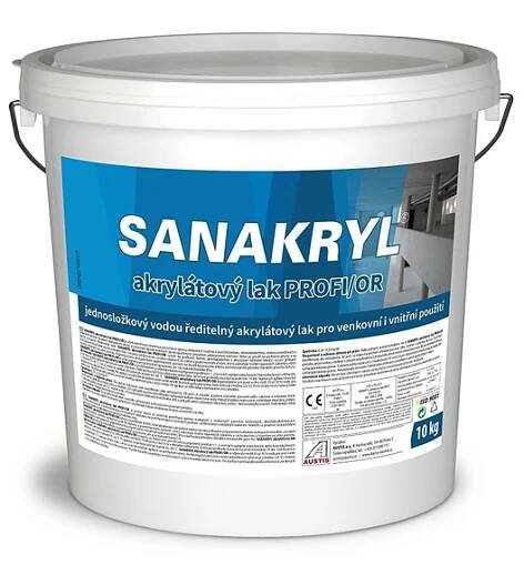 SANAKRYL akrylátový lak PROFI/OR pro pohledový beton