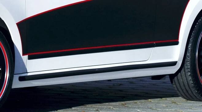 Ochranné prahové lišty Škoda Citigo 2011-