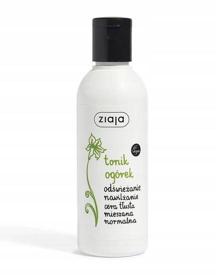 ZIAJA TONIKUM OKURKA MASTNÁ/SMÍŠENÁ/NORMÁLNÍ PLEŤ 200 ML Značka Ziaja