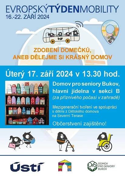 Evropský týden mobility 2024 - Statutární město Ústí nad Labem