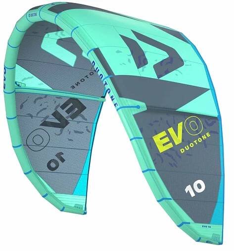 DTK 2024 - Létající drak Duotone Evo C01:mint/dark-grey 8m