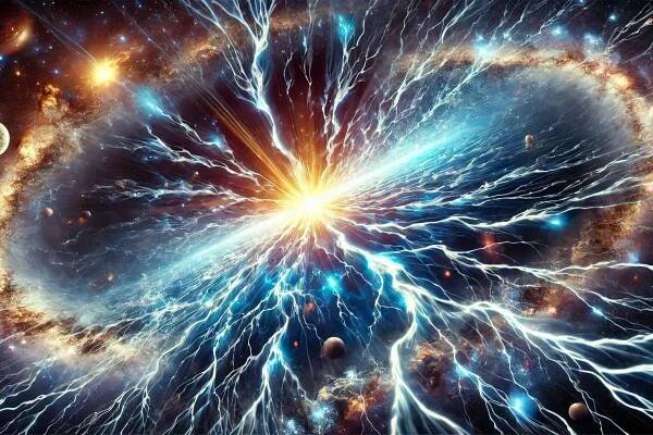 Neviditelné jizvy vesmíru: Mohly by kosmické struny otevřít bránu k cestování časem?