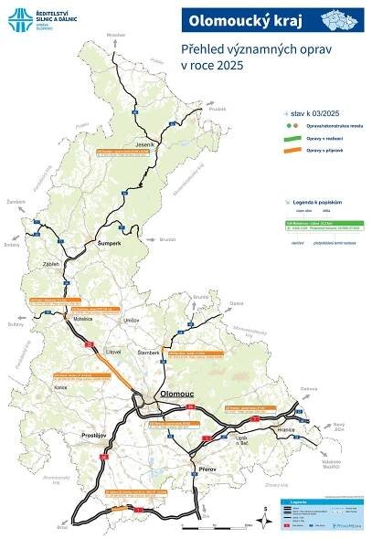 Nyní stavíme 200 kilometrů silnic a dálnic: Mluvčí ŘSD přiblížil plánované změny