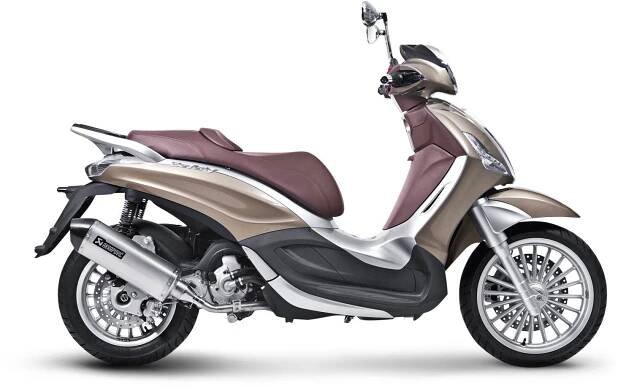 Akrapovič pro Aprilia, Derbi, Gilera, Piaggio