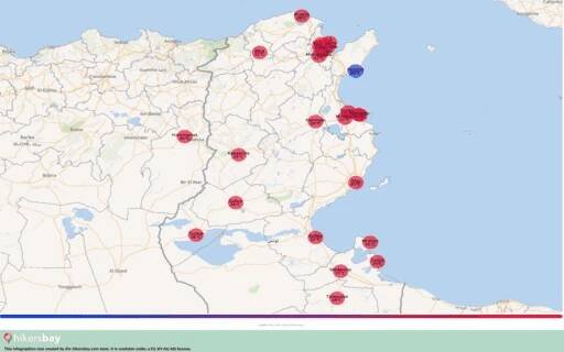 Počasí v Tunisko v Září 2025. Je to nejlepší doba pro cestu? hikersbay.com