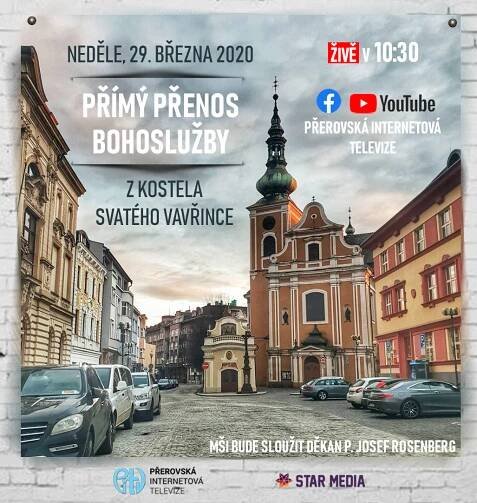kostel sv. Vavřince – Přerovská internetová televize