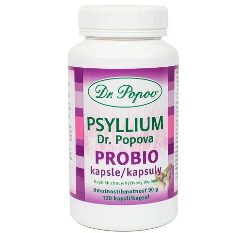Dr. Popov Psyllium PROBIO 120 cps