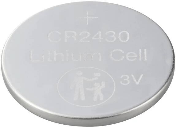 VOLTCRAFT knoflíkový článek CR 2430 3 V 1 ks 290 mAh lithiová LM2430