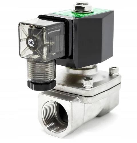 Elektrohydraulický ventil 1'' NC Viton nerezový 24DC