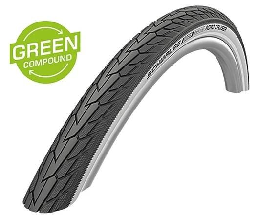 Plášť Schwalbe Road Cruiser bílý 37-622
