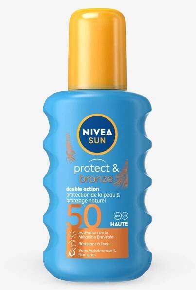 Sprej podporující opalování Protect & Bronze SPF50 200 ml