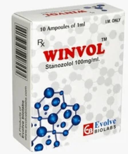 Winvol (Stanozolol) injekce 100 mg/ml (1 ml) - Evolve Biolabs