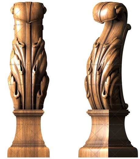 Column, 3d models (stl)