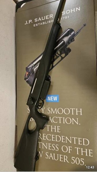 SAUER S 505 SXT   NOVINKA