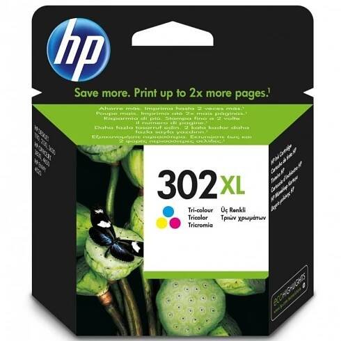 HP 302XL Large Colour Ink Cartridge