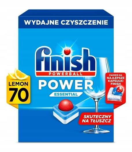 Finish Power Essential Lemon Tablety do myčky 70 ks