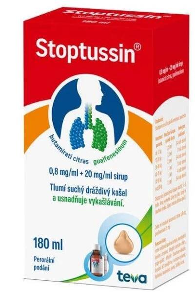 Stoptussin sirup 180 ml