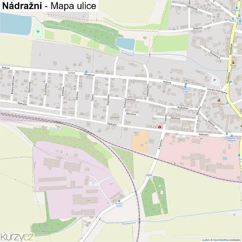 Nádražní - mapy | Kurzy.cz