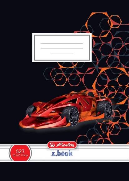 Herlitz X.book školní sešit A5 523 20 listů linkovaný