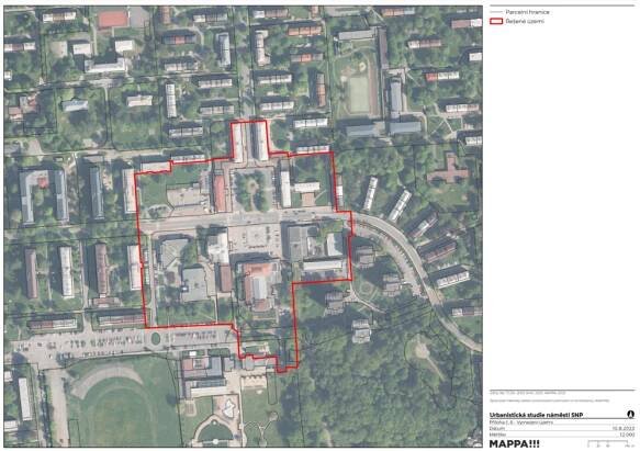 Urbanistická studie náměstí SNP