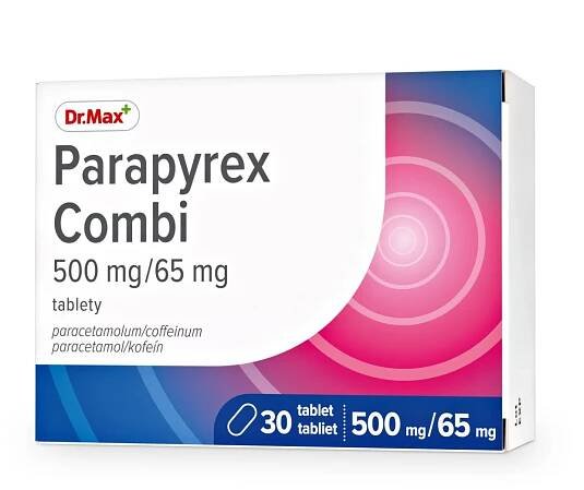 Dr. Max Parapyrex Combi 500 mg/65 mg 30 tablet