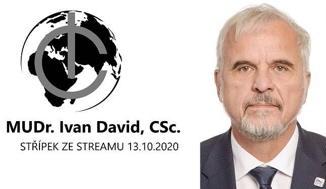 IVAN DAVID: Mnozí europoslanci si své názory tvoří podle eurokomise - střípek ze streamu 13.10.2020