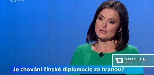 Alena Maršálková: Volební studio na ČT24 hodinu před vyhlášením výsledků