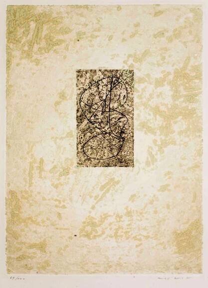 Max Ernst - Zodiaque - Etching by Max Ernst - 1971