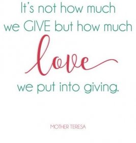 Sunday Encouragement: It's Not How Much We Give {12.6.15}
