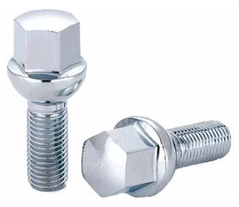 Diskové šrouby - koule, různé rozměry, leštěné a chromované - Ferdus Varianta: M12x1.5. koule R13. délka závitu 28 mm. šestihran 17 mm