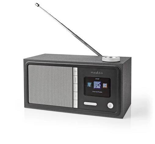 Nedis RDIN3000BK - Internetové Rádio -Stolní Provedení/Bluetooth/Wi-Fi /FM/Inter | eberry.cz