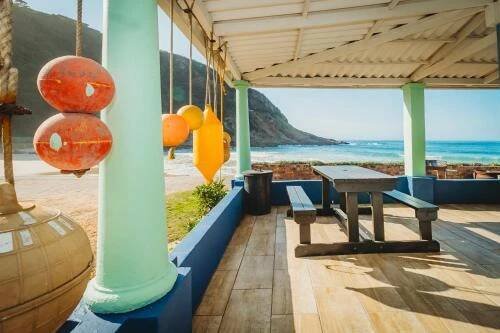 View, Silver Spray Beach Accommodation in Victoria Bay